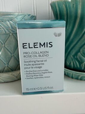 Elemis Pro-Collagen Rose Oil Blend Soothing Facial Oil .5 oz - NIB